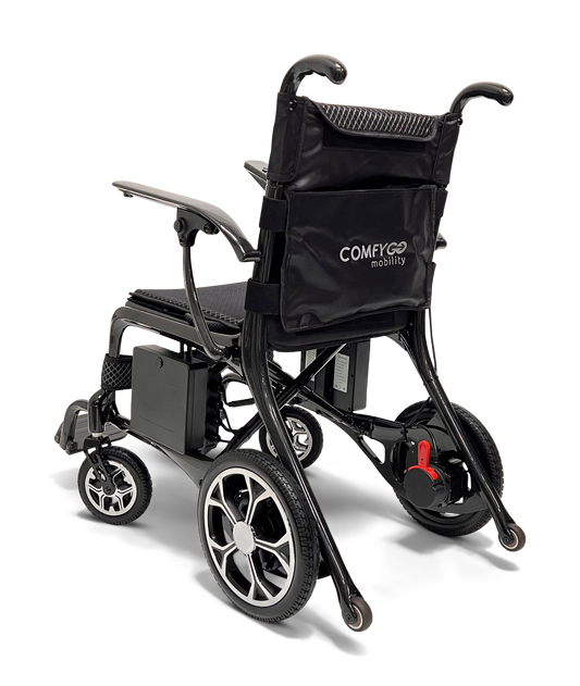 Phoenix Carbon Fiber Electric Wheelchair: Lightweight, Long-Range, Airline Approved